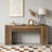 Rustic Coffee Table,Sturdy Console Table
