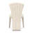 Fantosini Chenille Vanity Accent Chair - Cappuccino/Silver Mist