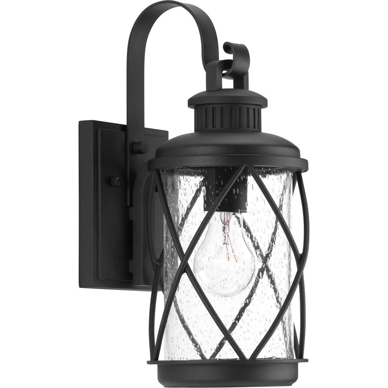 Lanterne murale d'extérieur Chumasero, H 14,5 po x l 6 po x P 8,13 po