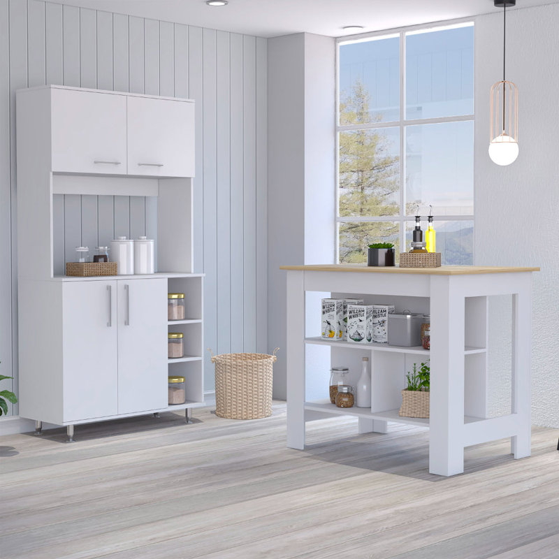 Wood Kitchen Island