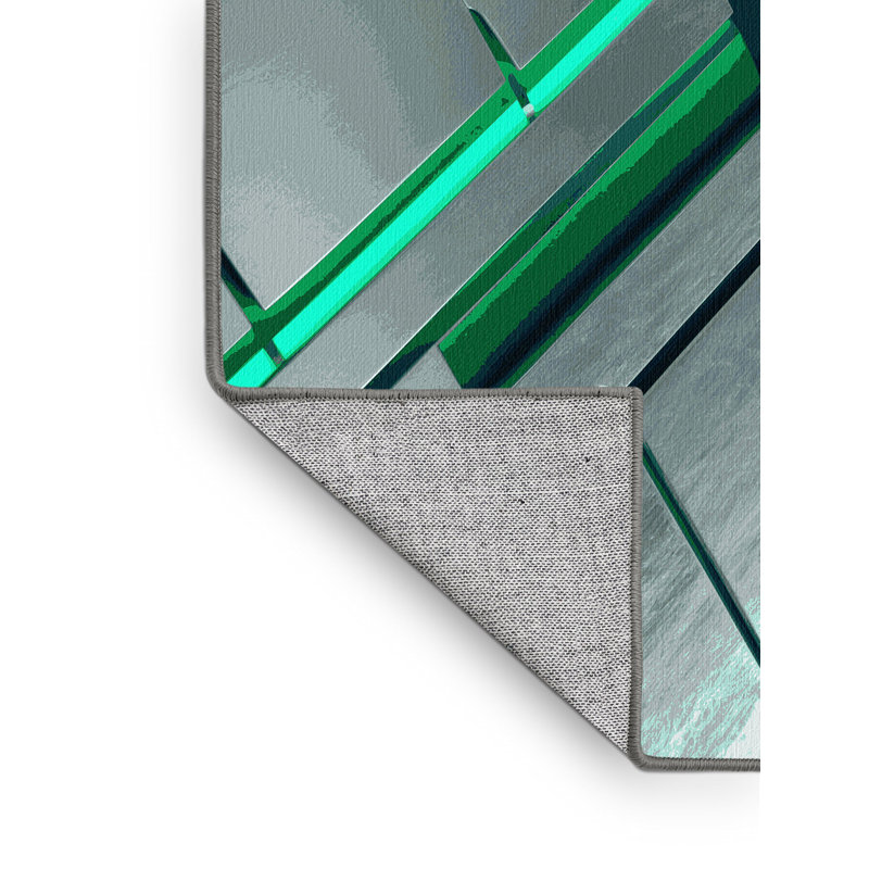 Cosmic Refract Rug, Rectangle 2' x 3'