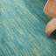 Tapis bleu / vert Nourison Essentials-1796044437