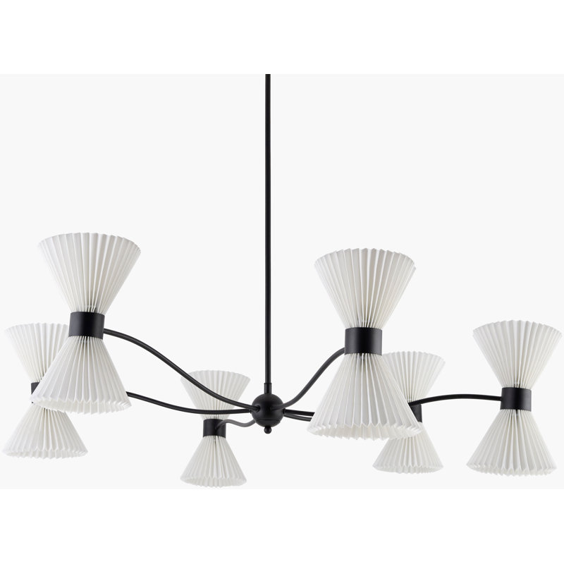 Iron 10-Light Chandelier