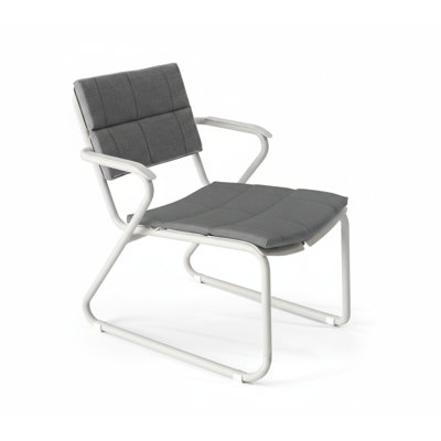 Chaise de patio avec accoudoirs Corail