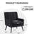 Bolanle 30" W Tufted Wide Back Accent Armchair-582471474