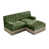 Velours vert