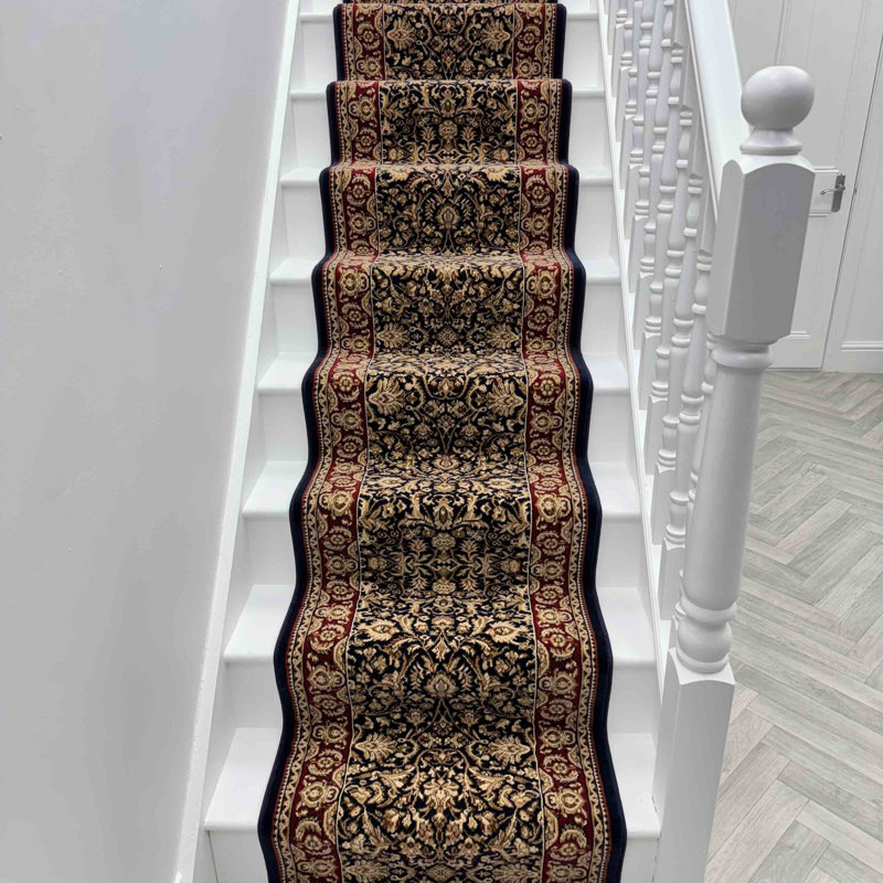 Stair Runner Vintage Look Area Rug, Runner 66 x 450 cm