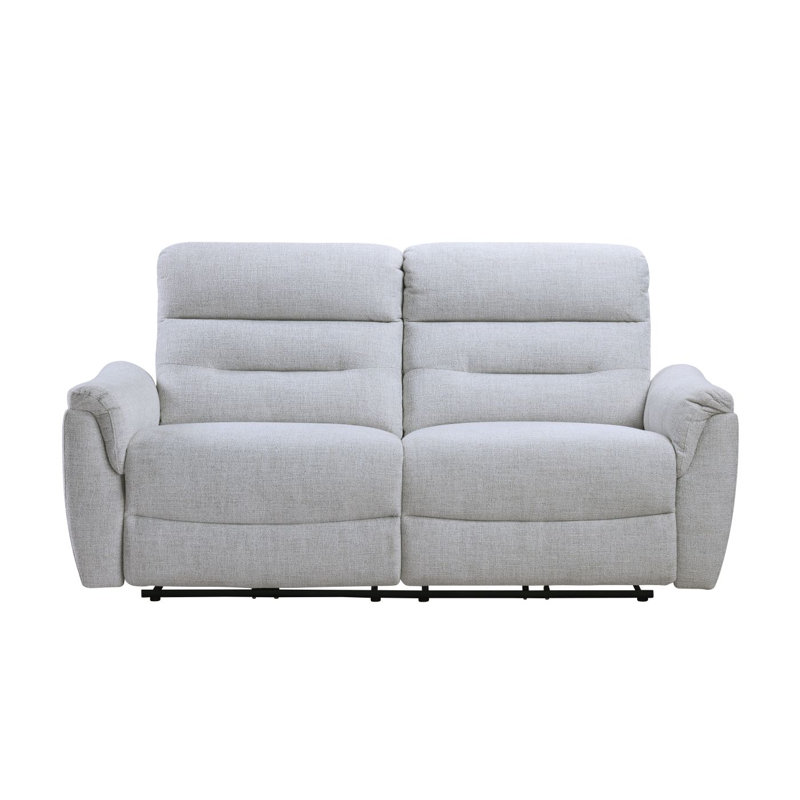 Canapé en chenille gris Easy Motion avec port USB Eastre