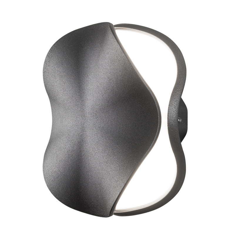 Matera Integrated LED Outdoor Armed Sconce