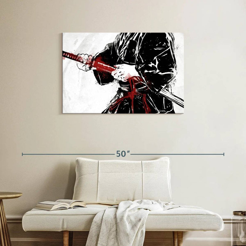 Sireci Katana Man, 24" H x 36" W
