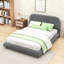 Lit plateforme tapissier avec tête de lit Cozy Chic-175052467-175052464