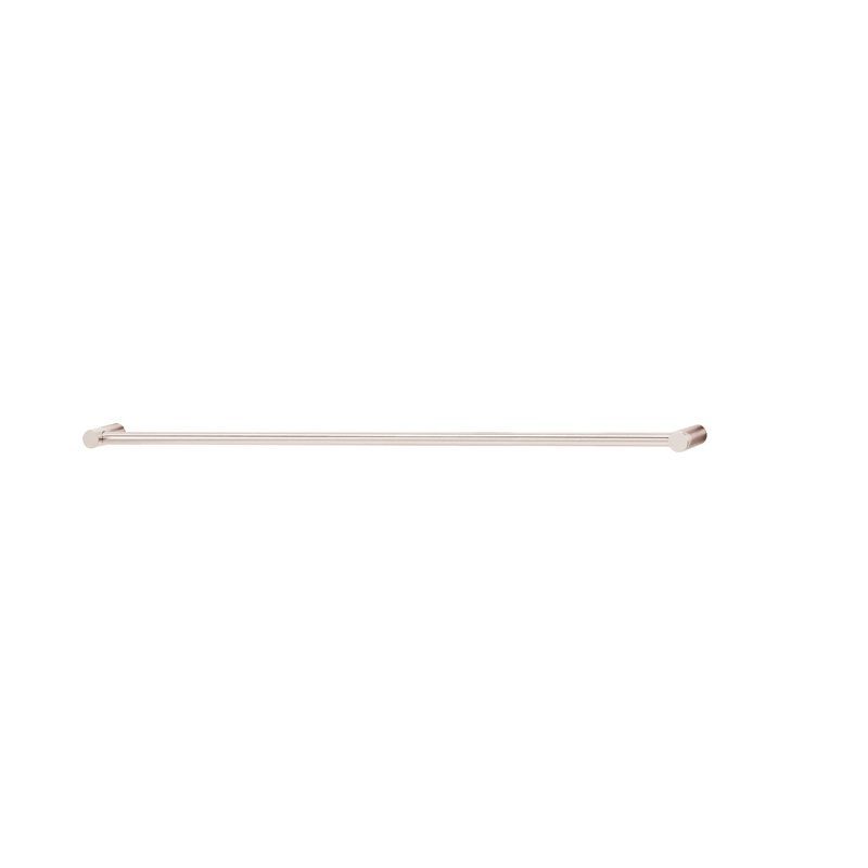 SPA 1 30.75" Wall Mounted Towel Bar, 0.75" H x 30.75" L x 2.38" D, Polished Nickel