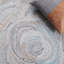 Tapis abstrait beige / bleu Abstract 148-839486200