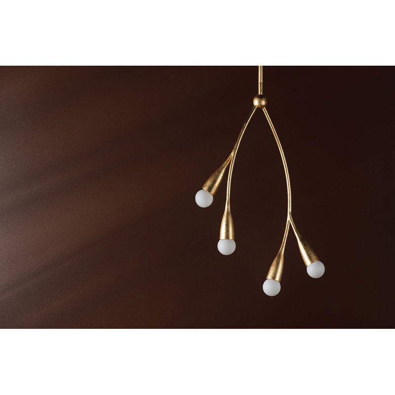 Luminaire suspendu Elsa par ENY LEE PARker, Feuille d'or