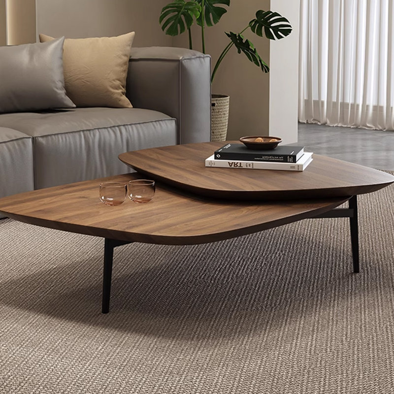 Table basse Minimalist, Noyer foncé