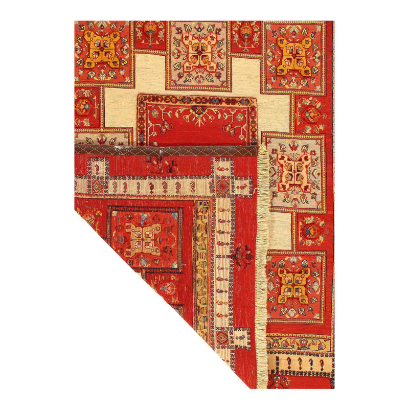 Oriental Area Rug in Red