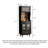 Black Solid Pine Slim & Tall Pantry Cabinet