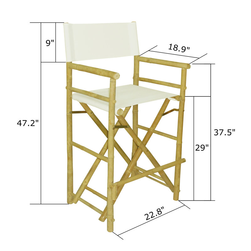 Tabouret de bar 30,5 po Carsdale, Bleu