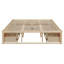 Lit plateforme avec 6 tiroirs de rangement-571425744-571425748