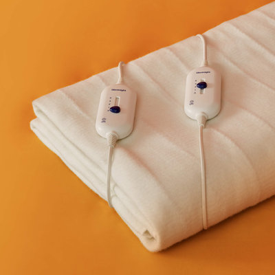 Silentnight Dual Control Electric Blanket - Heated Under blanket with split control and 3 settings