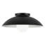 Umbra 14-in Black Semi-Flush Mount-2092125828