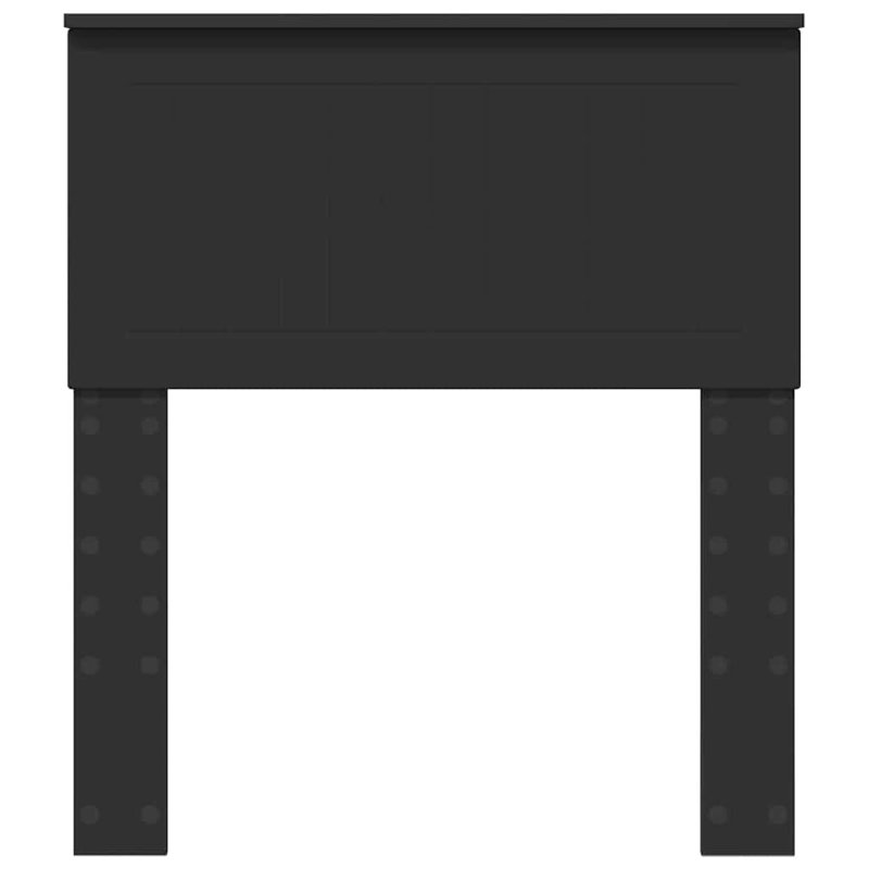 Panel Headboard, Small Single (2'6), Black Oak