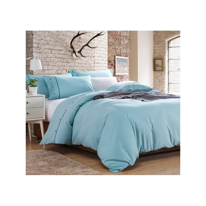 Moshe Cotton Solid Colour Duvet Cover