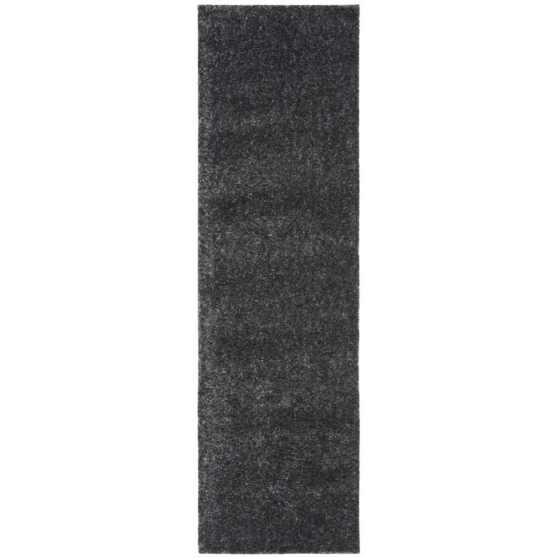 Jiang Charcoal Area Rug, Runner 2'3" x 12'