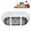 Baignoire autoportante 67 "avec drain interne Streamline-101685383