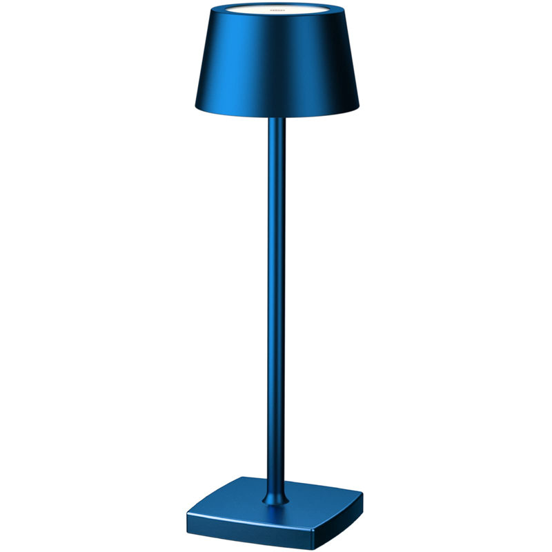 Lahela Metal Table Lamp, Blue
