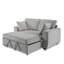 Méridienne compacte entièrement assemblée de 72 po HARTWELL - Extension coulissante, canapé d'appoint, fauteuil d'appoint moderne, petit confort de salon