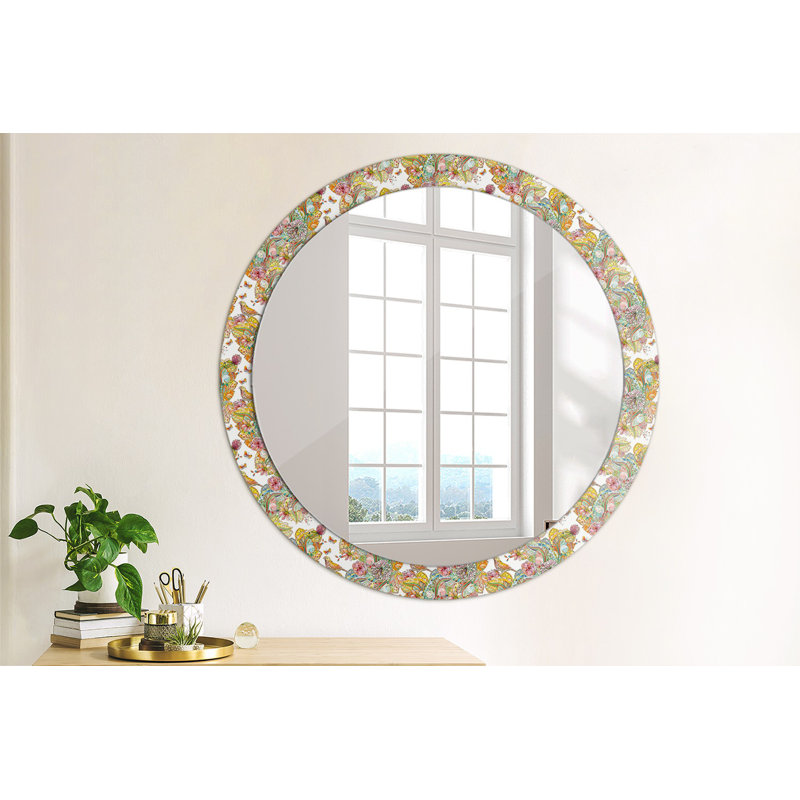 Huldar Glass Flat Wall Mirror