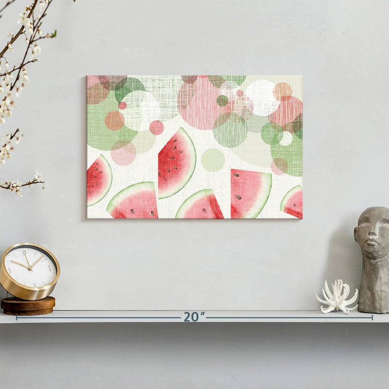 Yarlin Watermelon Delight, 8" H x 12" W