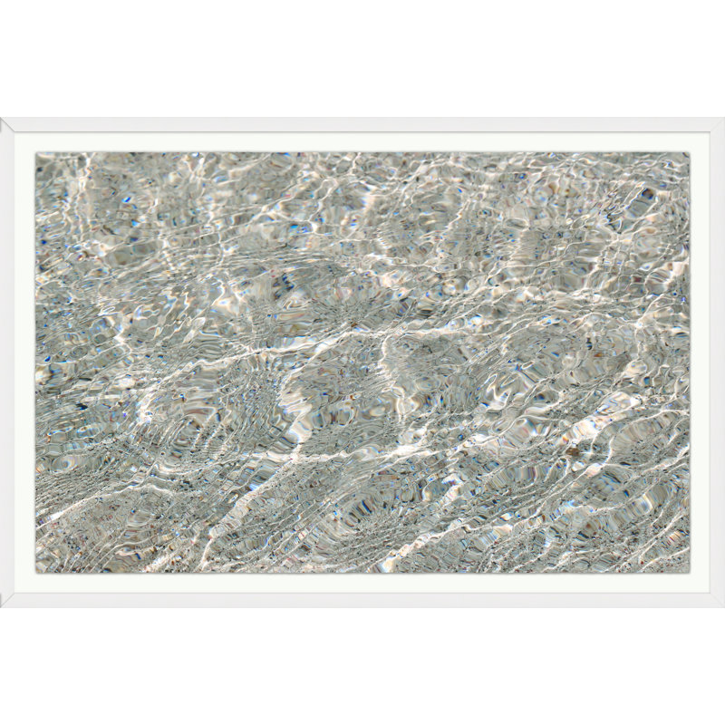 «Crystal Clear», reproduction de photo sur verre encadrée