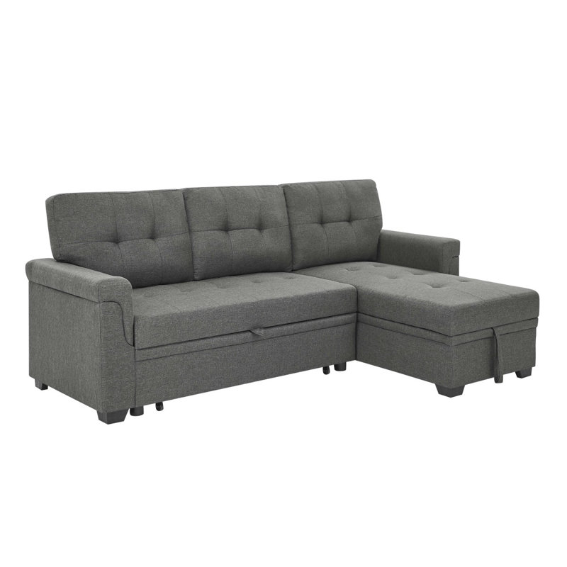 86'' Upholstered Pullout Sofa Bed