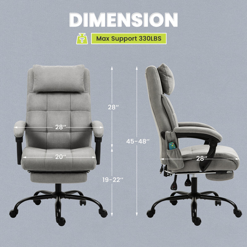 Kimela Executive Chair, Gray