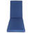 2PCS Set Outdoor Lounge Chair Cushion Replacement Patio Funiture Seat Cushion Chaise Lounge Cushion-Navy Blue