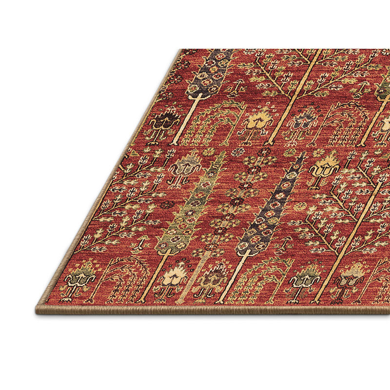 Oscor Southwestern Indoor Rug, Rectangle 5' x 8'