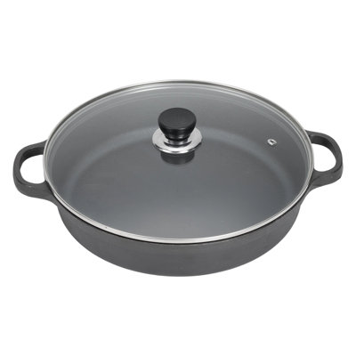 Living and Home Cast Iron Round Braiser