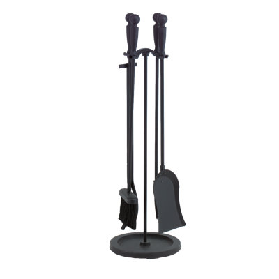 Dahlton Steel Fireplace Tool Set