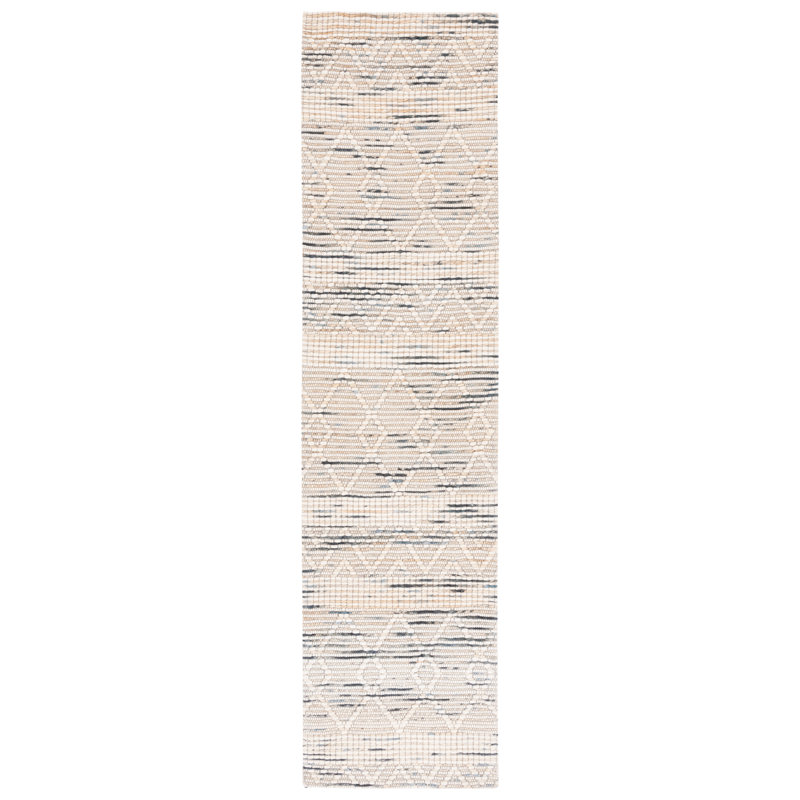 Fleeton Hand Woven Geometric Area Rug, Runner 2'3" x 9'