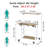Maletha Adjustable Metal Base Standing Desk-1650289909