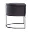 Fauteuil rembourré en similicuir Virgil-459723959