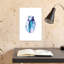 Art contemporain, art abstrait poisson côtier-1851747081