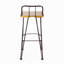 Tabouret en bois et métal DENALI INDUSTIAL