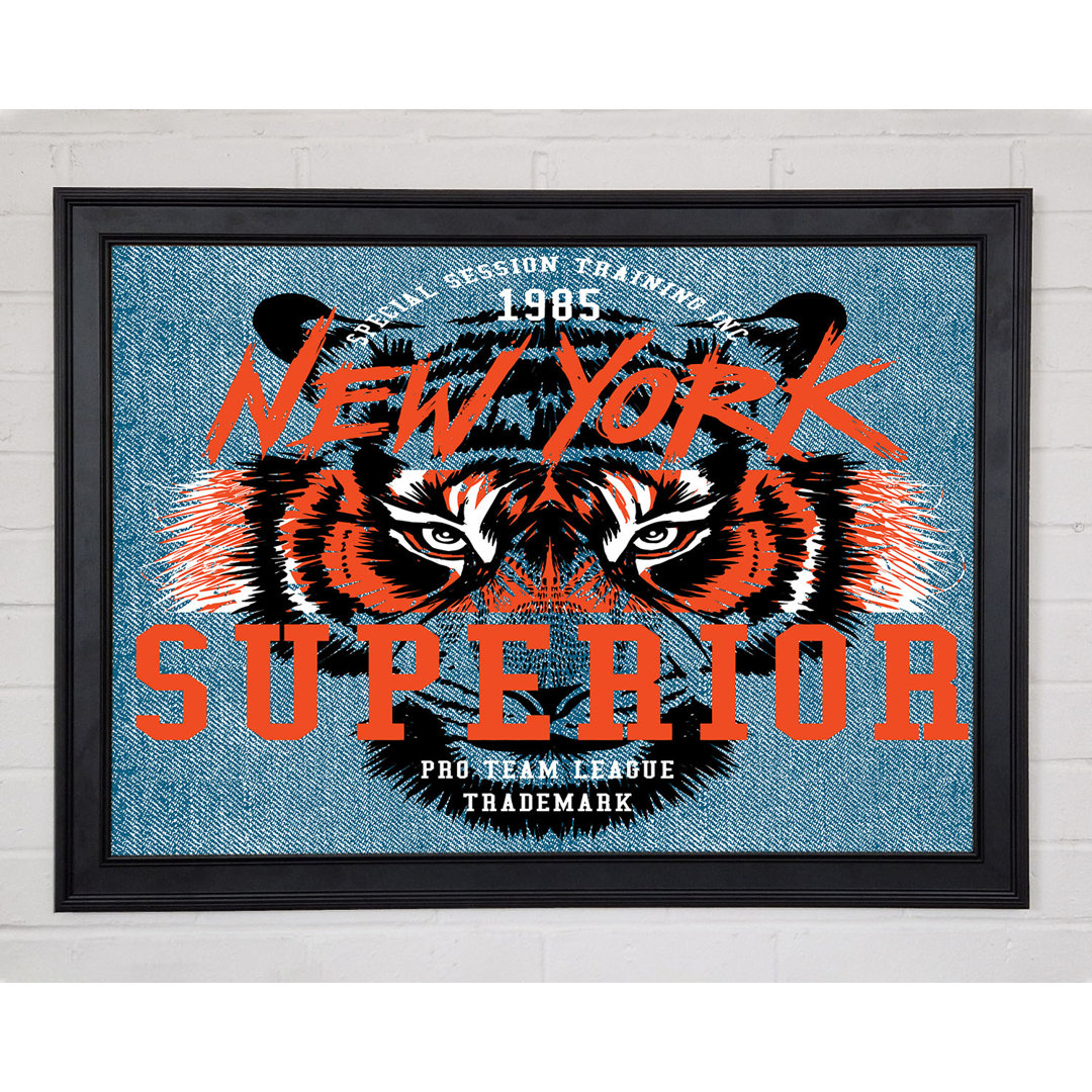 Leinwandbild New York Tiger Superior