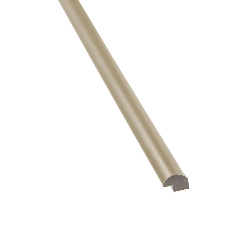 Ensemble de garniture en vinyle Aspect pour dosseret brun clair mat, Brun clair mat