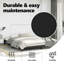 Structure de lit Strath vidaXL, base de lit tapissier en similicuir, sans matelas-1817044516-1817044537