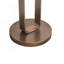 Table d'appoint ronde avec piédestal ouvert unique