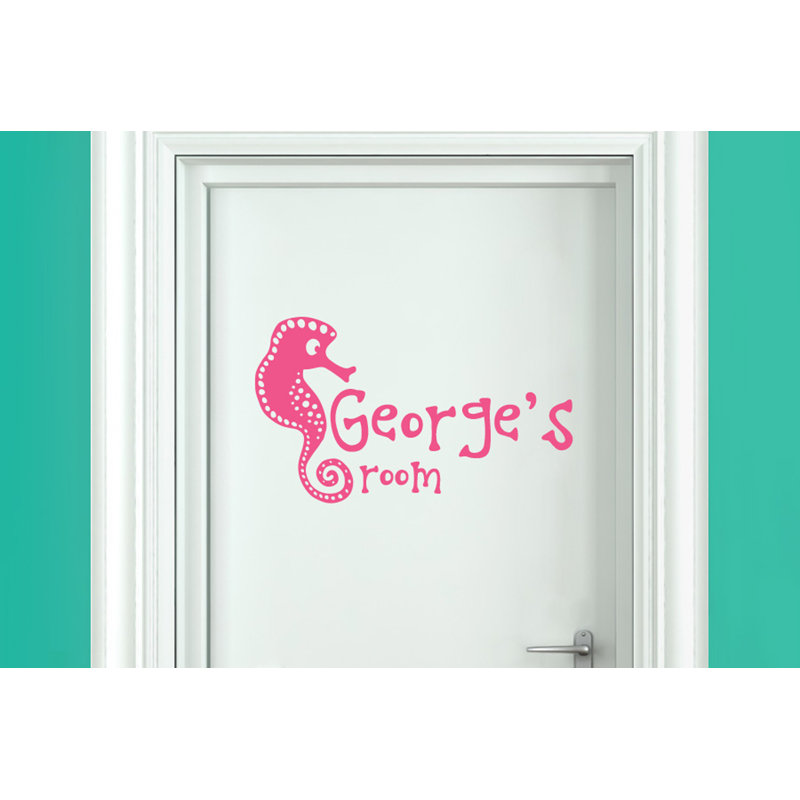 Nautical & Beach Wall Decal, Pink